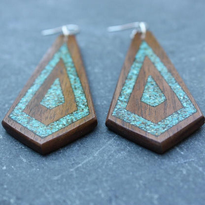 Unique Wood Earrings